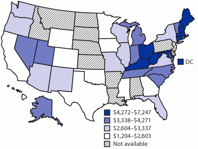 CDC map